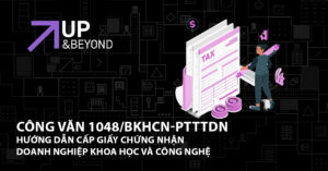 Công văn 1048/BKHCN-PTTTDN hướng dẫn cấp Giấy Chứng nhận doanh nghiệp khoa học và công nghệ