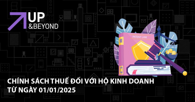 Chính sách thuế đối với hộ kinh doanh từ ngày 01/01/2025