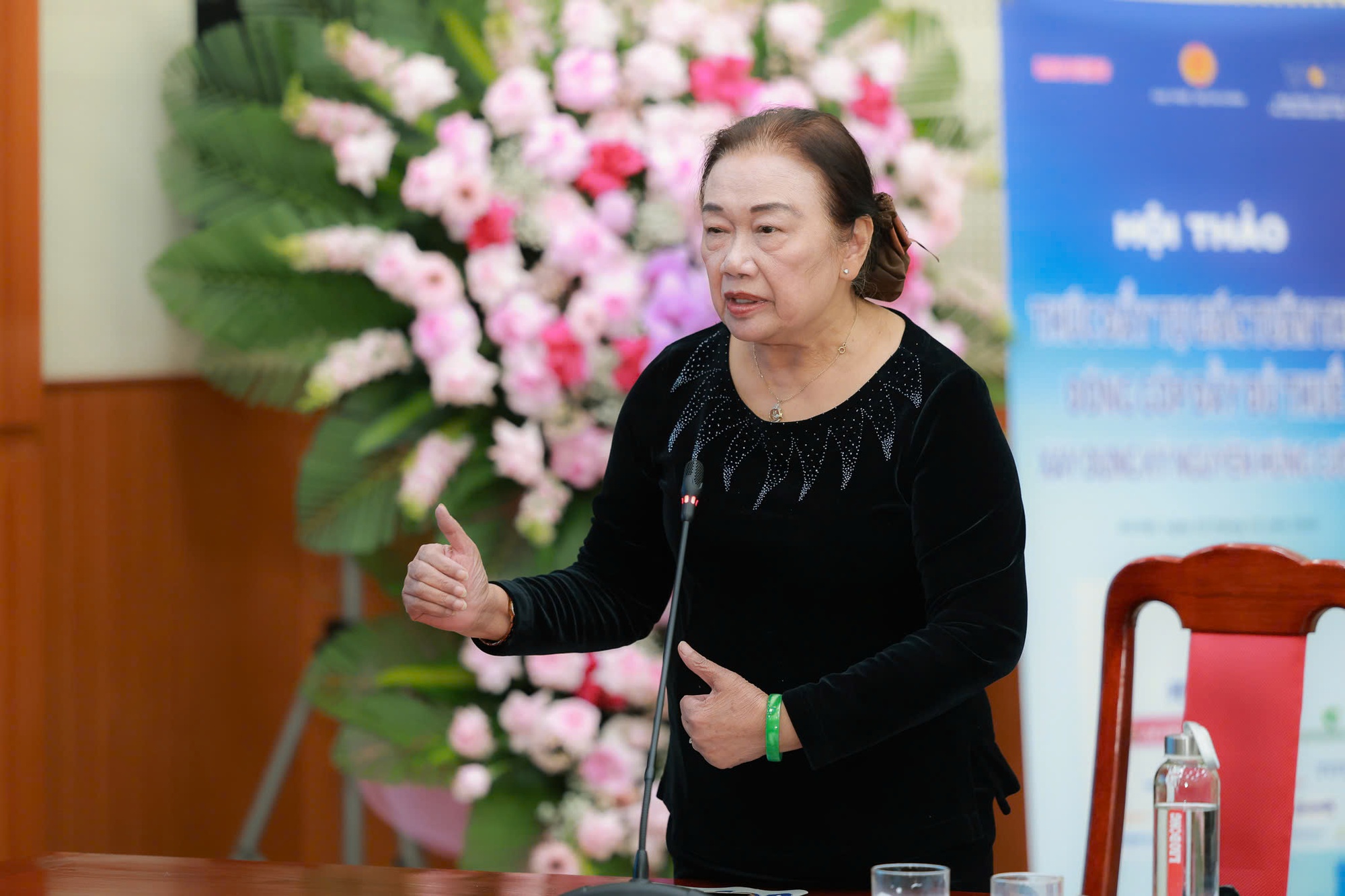 Bà Nguyễn Thị Cúc - Chủ tịch Hội Tư vấn Thuế Việt Nam, Trọng tài viên Trung tâm trọng tài Quốc tế VIAC, Nguyên Phó Tổng cục trưởng Tổng cục Thuế.